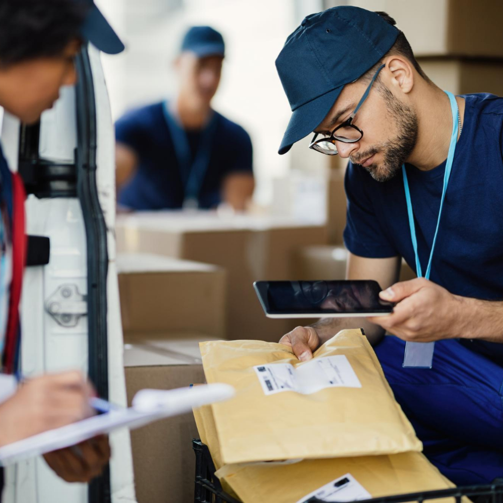 Shipping - checking parcel
